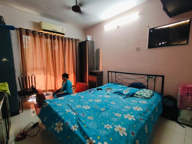 Bedroom, sanskar-apartments 3 Bedroom 1500 Sq.Ft. Apartment In Kopar Khairane Navi Mumbai 7891926