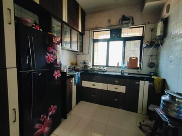 Kitchen in 3 BHK Apartment at Sanskar Apartments, Kopar Khairane – for Sale