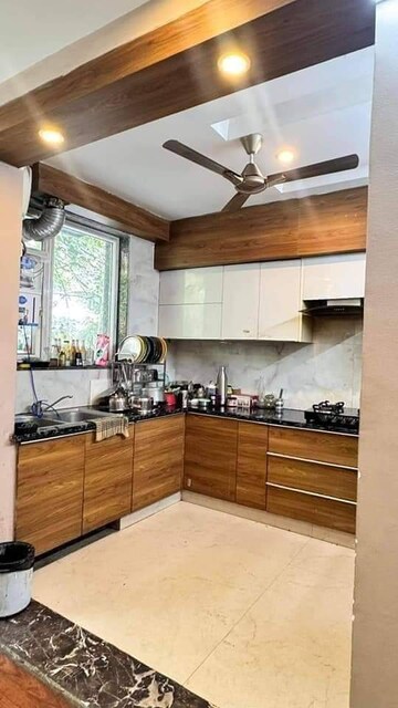 Kitchen in 2 BHK Apartment at M3M Heights, Sector 65 – for Rent