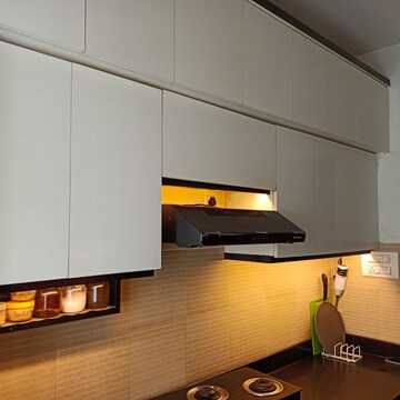 Kitchen in 2 BHK Apartment at Lodha Casa Viva, Majiwada – for Rent