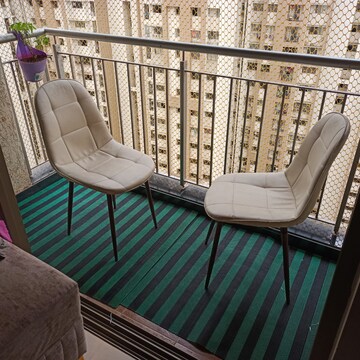 Balcony in 2 BHK Apartment at Lodha Casa Viva, Majiwada – for Rent
