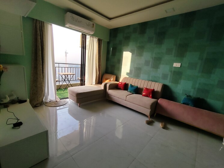 Living Room, risland-the-icon 2 Bedroom 636 Sq.Ft. Apartment In Dhokali Thane 7892109