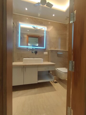 Bathroom in 2 BHK Apartment at Saket – for Rent