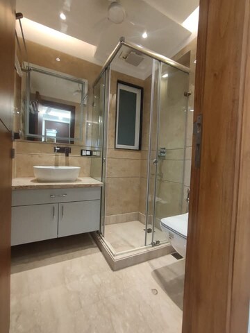 Bathroom in 2 BHK Apartment at Saket – for Rent