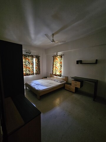 Master Bedroom in 3 BHK Apartment at Orchid View, Sadashiva Nagar – for Rent