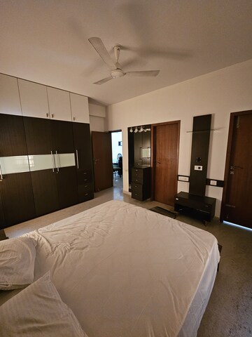 Bedroom in 3 BHK Apartment at Orchid View, Sadashiva Nagar – for Rent