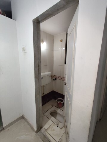 Bathroom in 1 BHK Apartment at Akashganga Complex Kavesar, Kavesar – for Rent