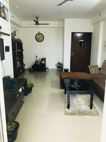 Living Room in 3 BHK Apartment at DLF Westend Heights New Town, Akshayanagar – for Rent