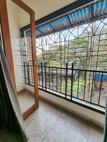 Balcony in 2 BHK Apartment at Lok Upvan Apartment Phase 2, Vasant Vihar – for Rent