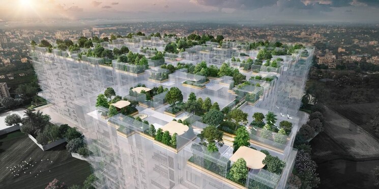 Terrace, rajarhat road 4 Bedroom 1544 Sq.Ft. Apartment In Rajarhat Road Kolkata 7892513