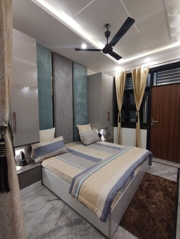Bedroom in 1 BHK Builder Floor at Dwarka Mor – for Sale