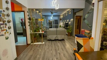 Balcony in 3 BHK Apartment at Vajram Tiara, Yelahanka – for Rent