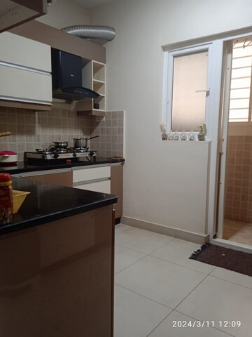 Kitchen in 2.5 BHK Apartment at Shriram Luxor, Hennur Road – for Rent
