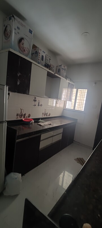 Kitchen in 3 BHK Apartment at Sky Kasturi Heights, Wathoda – for Rent