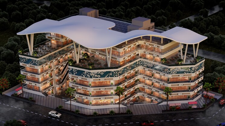 Exterior View, shagun-city-center Commercial Shop 300 Sq.Ft. In Pi Greater Noida Greater Noida 7892632