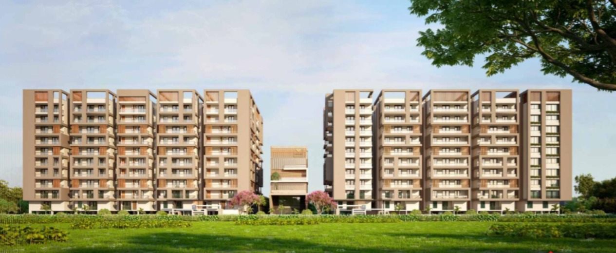 3 BHK + Pooja Room,Study Room,Extra Room Apartment For Sale in Vaibhavi Vihaan Shikhara