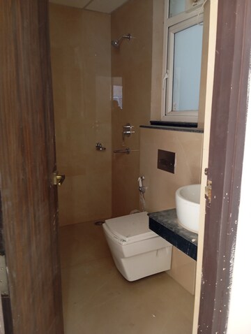 Bathroom in 3 BHK Apartment at Rishita Manhattan, Gomti Nagar – for Rent