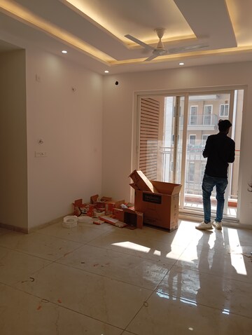 Living Room in 3 BHK Apartment at Rishita Manhattan, Gomti Nagar – for Rent