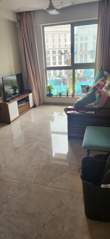 Living Room in 1 BHK Apartment at Hiranandani Regent Hill, Powai – for Rent