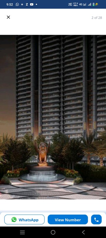 4 BHK Apartment For Rent in Gulshan Dynasty, Sector 144