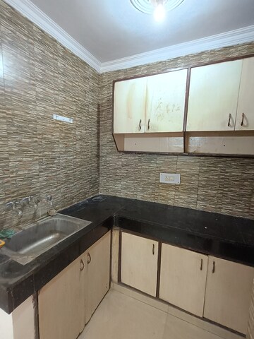 Kitchen in 3 BHK Builder Floor at Malviya Nagar – for Rent