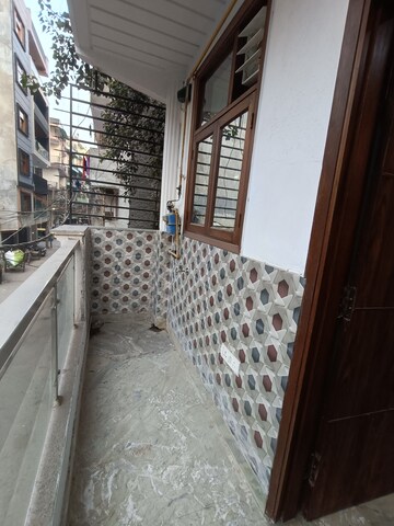 Balcony in 3 BHK Builder Floor at Malviya Nagar – for Sale