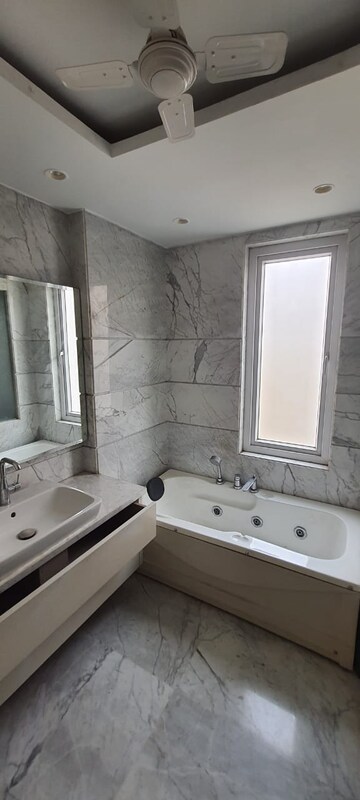 Bathroom in 4 BHK Builder Floor at Greater Kailash ii – for Rent