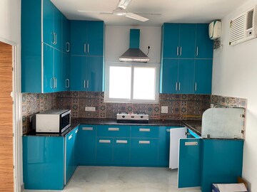 Kitchen in 2 BHK Builder Floor at Greater Kailash I – for Rent