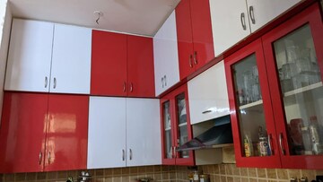 Kitchen in 3 BHK Apartment at Mahagun Mywoods, Sector 16c Greater Noida – for Rent