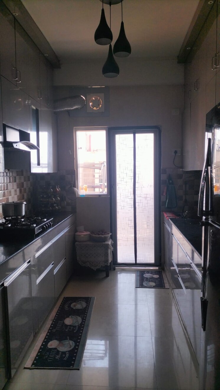 Kitchen, sunworld-vanalika 3.5 Bedroom 2200 Sq.Ft. Apartment In Sector 107 Noida 7892842