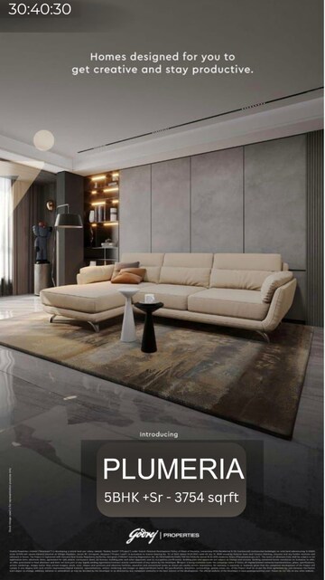 Bedroom in 4 BHK Apartment at Sunworld Vanalika, Sector 107 – for Sale