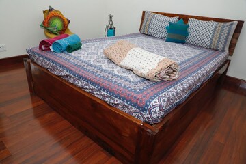 Bedroom in 4 BHK Apartment at Sunworld Vanalika, Sector 107 – for Sale