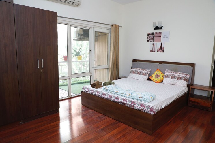 Bedroom, sunworld-vanalika 4 Bedroom 3400 Sq.Ft. Apartment In Sector 107 Noida 7892856
