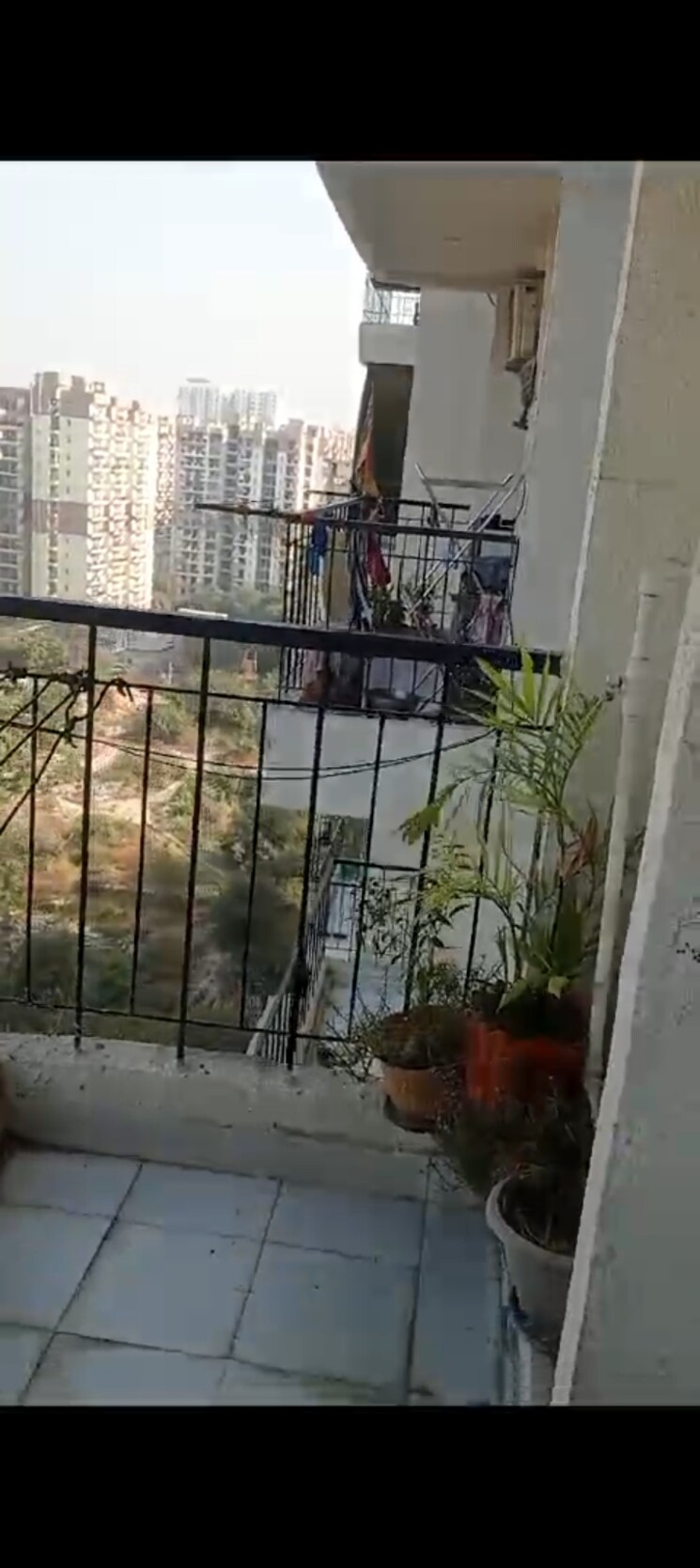 Balcony, charms-castle 2 Bedroom 950 Sq.Ft. Apartment In Raj Nagar Extension Ghaziabad 7892937