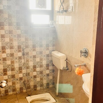 Bathroom in 2 BHK Apartment at Phi 1 Greater Noida – for Rent