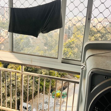 Balcony in 2 BHK Apartment at Phi 1 Greater Noida – for Rent