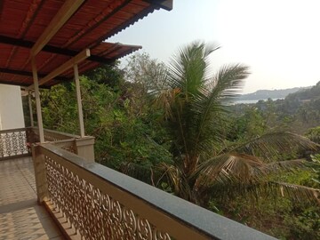 Balcony in 3 BHK Villa at Saligao – for Rent