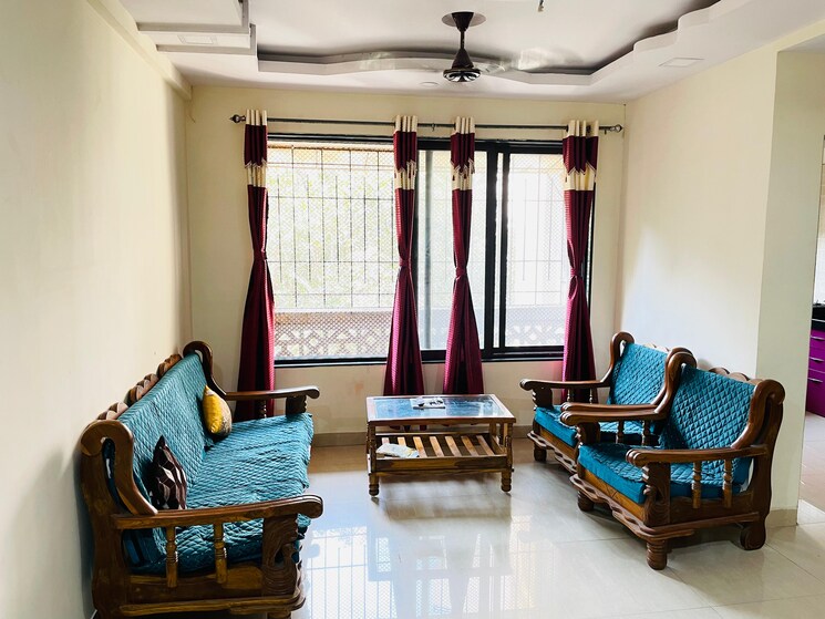 Living Room, swastik-regalia 2 Bedroom 680 Sq.Ft. Apartment In Waghbil Thane 7893241