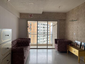 Living Room in 2.5 BHK Apartment at DB Orchid Woods, Goregaon East – for Rent
