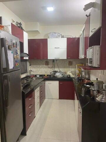 Kitchen in 2 BHK Apartment at Cosmos Park, Ghodbunder Road – for Sale