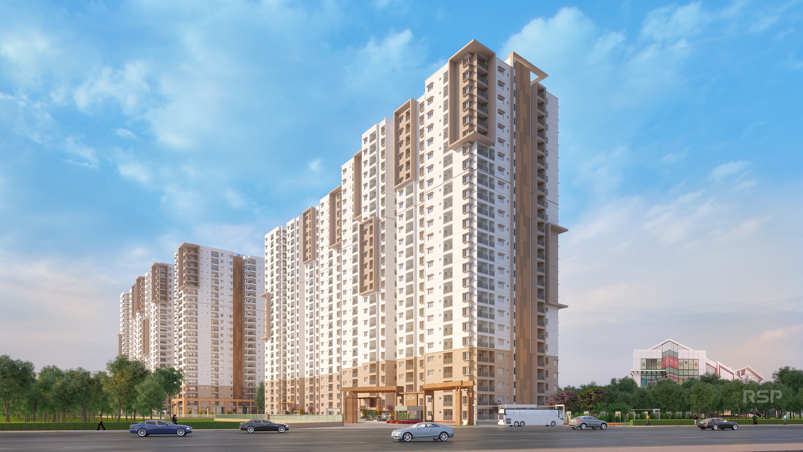 3 BHK + Pooja Room Apartment For Sale in Bollineni Bion