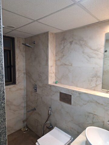 Bathroom in 2 BHK Apartment at Kanakia Silicon Valley, Powai – for Rent