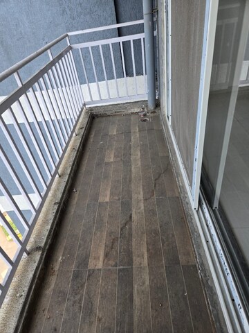 Balcony in 1 BHK Apartment at Ajmera Yogi Dham Phase I, Kalyan West – for Rent