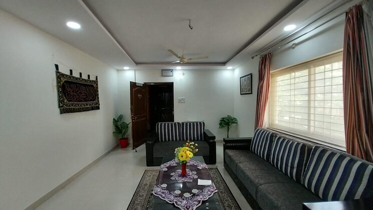 Living Room, manisha-towers-masab-tank 3 Bedroom 1500 Sq.Ft. Apartment In Masab Tank Hyderabad 7893438