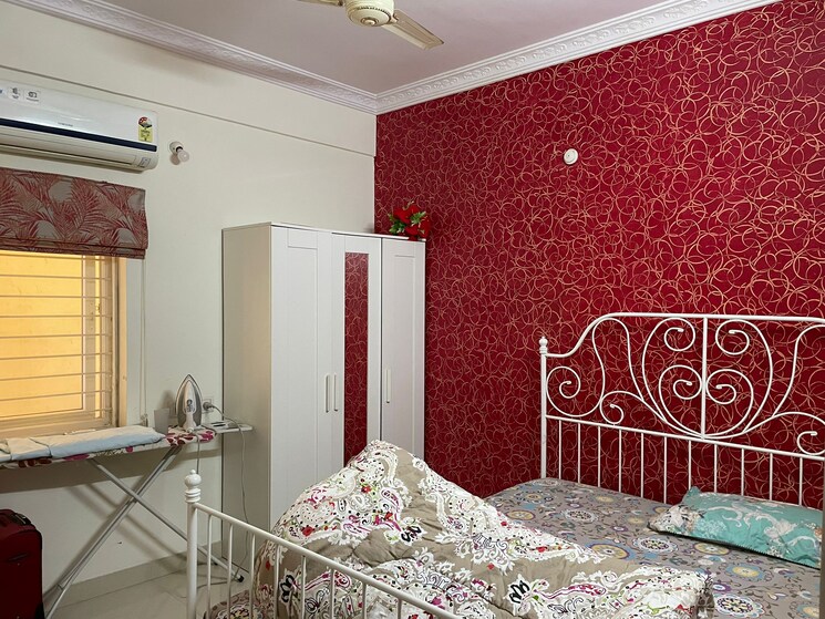 Bedroom, manisha-towers-masab-tank 3 Bedroom 1500 Sq.Ft. Apartment In Masab Tank Hyderabad 7893438