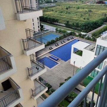 Balcony in 2 BHK Apartment at Godrej Meridien, Sector 106 – for Rent