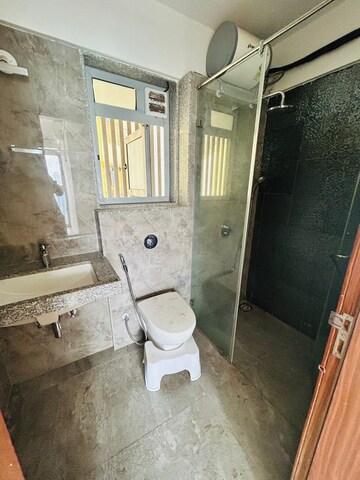 Bathroom in 2 BHK Apartment at Amanora Adreno Towers, Hadapsar – for Rent
