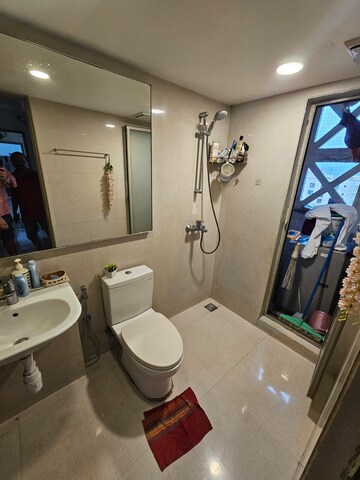 Bathroom in 2 BHK Apartment at Kasarvadavali – for Sale