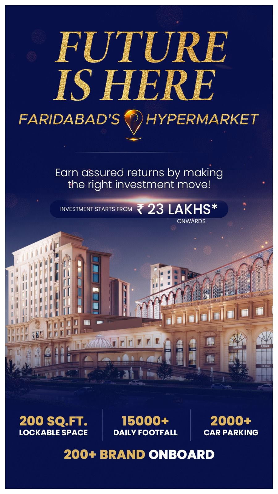 Retail Shop For Sale in Omaxe World Street