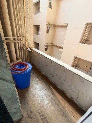 Balcony in 1 BHK Apartment at SSB Ashok Nagar, Balkum Pada – for Rent